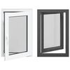 vidaXL D&ouml;nthető &eacute;s forgathat&oacute; pinceablak RISOR 60 x 90 cm PVC &eacute;s &Uuml;veg