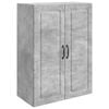 vidaXL Fali szekr&eacute;ny Betonsz&uuml;rke 66 x 34,5 x 90 cm Szerelt Fa