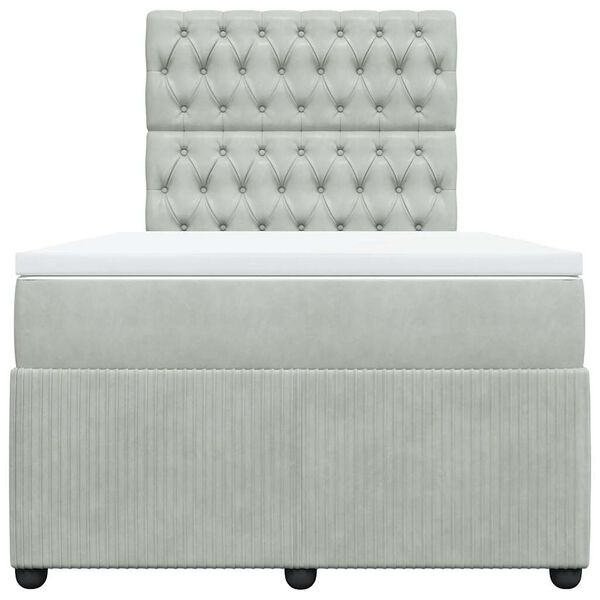 vidaXL vil&aacute;gossz&uuml;rke b&aacute;rsony rug&oacute;s &aacute;gy matraccal 120 x 200 cm