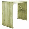 vidaXL impregn&aacute;lt fenyőfa b&aacute;rasztal 130 x 60 x 110 cm