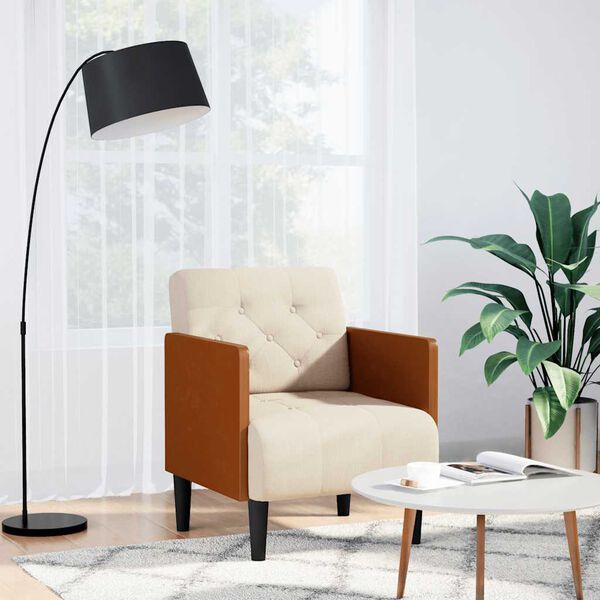 vidaXL v&aacute;szon kanap&eacute;sz&eacute;k karf&aacute;val 55 cm