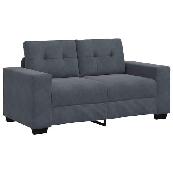 vidaXL s&ouml;t&eacute;tsz&uuml;rke b&aacute;rsony loveseat kanap&eacute; 160x77x82 cm