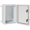 vidaXL Vez&eacute;rlőszekr&eacute;ny Sz&uuml;rke 30 x 19,5 x 40 cm ABS Műanyag