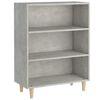 vidaXL betonsz&uuml;rke szerelt fa t&aacute;lal&oacute;szekr&eacute;ny 69,5 x 32,5 x 90 cm