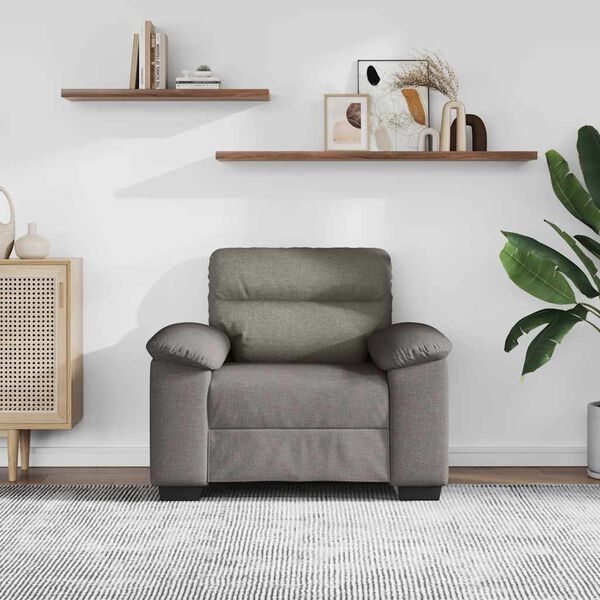 vidaXL t&oacute;psz&iacute;nű sz&ouml;vet kanap&eacute;fotel 100x81x84 cm