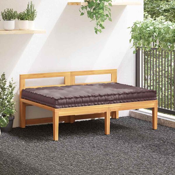 vidaXL t&oacute;psz&iacute;nű pamut raklappadl&oacute;-p&aacute;rna 120 x 80 x 10 cm