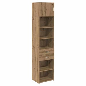 vidaXL Magasfi&uacute; fi&oacute;kkal Artisan t&ouml;lgy 50 x 42,5 x 225 cm Faanyag