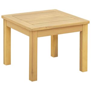 vidaXL Doh&aacute;nyz&oacute;asztal Vil&aacute;gos ak&aacute;c 45 x 45 x 36 cm T&ouml;m&ouml;r Ak&aacute;cfa