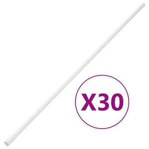 vidaXL PVC k&aacute;belcsatorn&aacute;k kapcsokkal &Oslash;16 mm 30 m