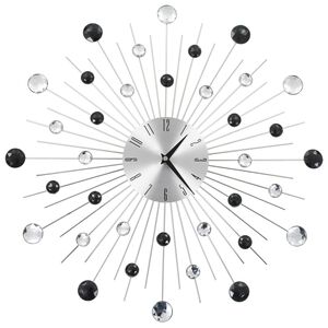 vidaXL modern k&uuml;llemű kvarcszerkezetes fali&oacute;ra, 50 cm &aacute;tm&eacute;rőjű