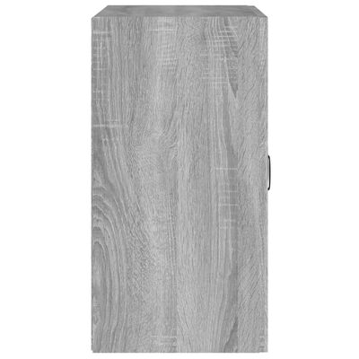 vidaXL szürke sonoma színű szerelt fa faliszekrény 60 x 31 x 60 cm