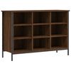 vidaXL barna t&ouml;lgysz&iacute;nű szerelt fa cipősszekr&eacute;ny 100x35x70 cm