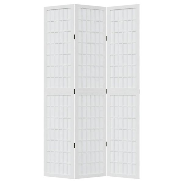 vidaXL 3 paneles feh&eacute;r t&ouml;m&ouml;r cs&aacute;sz&aacute;rfa t&eacute;relv&aacute;laszt&oacute;