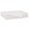 vidaXL S&uacute;lyozott takar&oacute; Feh&eacute;r 137 x 200 cm 6 kg 100% Pamut 205T