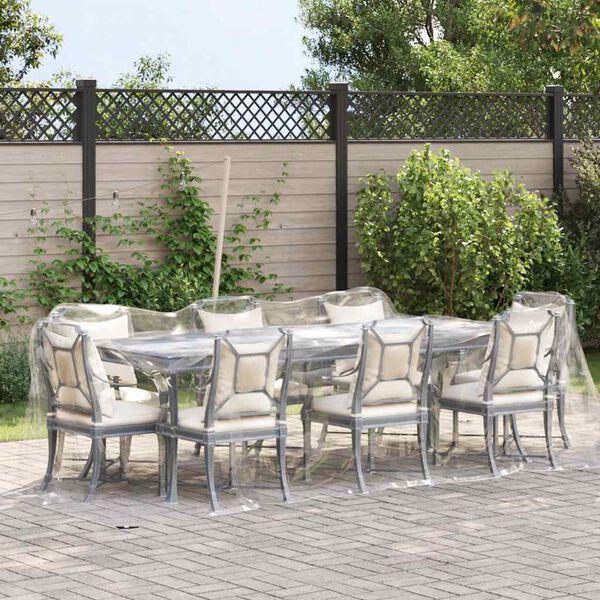 vidaXL &aacute;tl&aacute;tsz&oacute; ponyva lyukaszt&oacute;val 2x6 m PVC