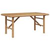 vidaXL Doh&aacute;nyz&oacute;asztal Barna 90 x 50 x 43 cm bambusz