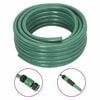 vidaXL kerti t&ouml;mlő szerelv&eacute;nyk&eacute;szlettel Z&ouml;ld 0,5" 30 m PVC