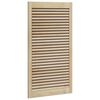 vidaXL Sz&eacute;fajt&oacute; ajt&oacute;val Term&eacute;szetes 110 x 59,5 cm T&ouml;m&ouml;r Fenyőfa