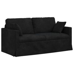 vidaXL Kanap&eacute; Fekete 158 x 78 x 80 cm B&aacute;rsony