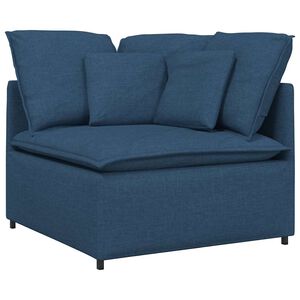 vidaXL k&eacute;k modul&aacute;ris kanap&eacute; sarokmodul p&aacute;rn&aacute;kkal 100 cm