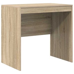 vidaXL Asztal Sonoma t&ouml;lgy 80 x 50 x 76 cm