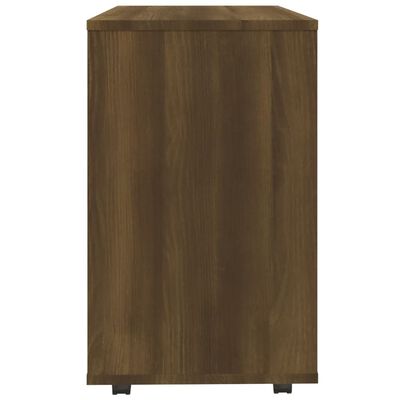 vidaXL barna tölgy színű szerelt fa kisasztal 70 x 35 x 55 cm