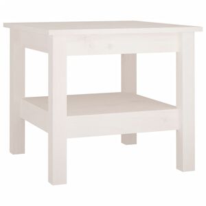 vidaXL t&ouml;m&ouml;r fenyőfa doh&aacute;nyz&oacute;asztal 45 x 45 x 40 cm