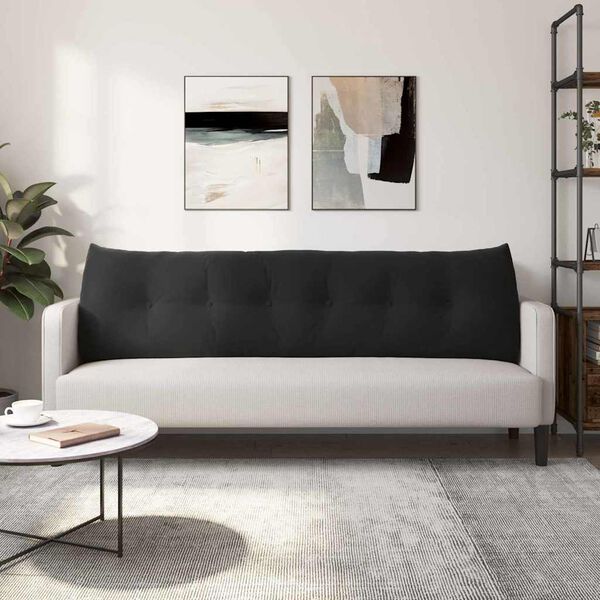 vidaXL H&aacute;tp&aacute;rna Fekete 180 x 24 x 50 cm B&aacute;rsony