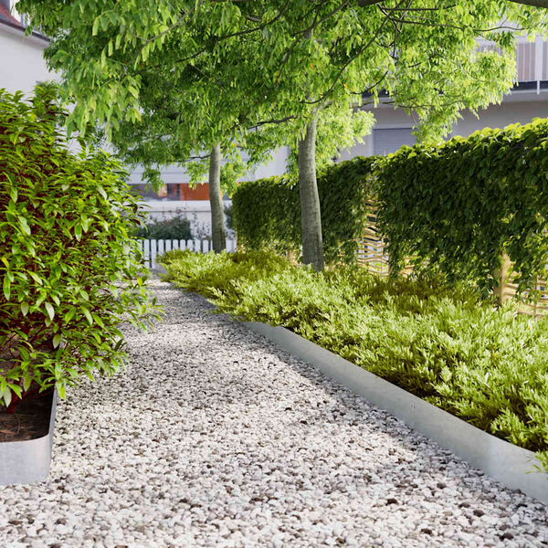 vidaXL gyepszeg&eacute;lyek 50 db 15x103 cm horganyzott ac&eacute;l