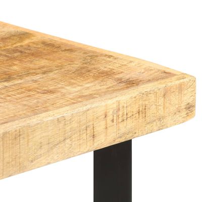vidaXL nyers mangófa bárasztal 60 x 60 x 107 cm