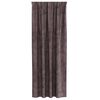 vidaXL B&aacute;rsonyf&uuml;gg&ouml;ny&ouml;k f&uuml;gg&ouml;ny&ouml;kkel 2 pcs Barna 260 x 140 cm B&aacute;rsony