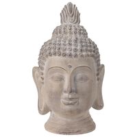 ProGarden dekoratív Buddha fej 31 x 29 x 53,5 cm