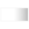vidaXL fehér akril LED-es fürdőszobai tükör 80 x 8,5 x 37 cm