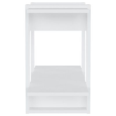 vidaXL fehér könyvszekrény/térelválasztó 80 x 30 x 51 cm