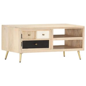vidaXL t&ouml;m&ouml;r mang&oacute;fa doh&aacute;nyz&oacute;asztal 90 x 45 x 40 cm