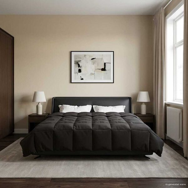 vidaXL Ny&aacute;ri Takarm&aacute;ny S&ouml;v&eacute;nyes Antracit 220 x 260 cm Mikrosz&aacute;l