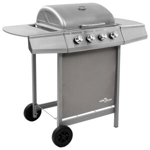 vidaXL ez&uuml;st g&aacute;z grills&uuml;tő 4 &eacute;gővel