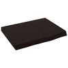 vidaXL s&ouml;t&eacute;tbarna kezelt t&ouml;m&ouml;r fa f&uuml;rdőszobai pult 40x30x(2-4) cm