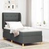 vidaXL Boxspring &aacute;gy matraccal S&ouml;t&eacute;tsz&uuml;rke 90x190 cm Sz&ouml;vet sz&ouml;vet