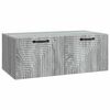 vidaXL Fali TV szekr&eacute;ny Sz&uuml;rke Sonoma 78,5 x 41 x 30 cm Szerelt Fa