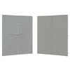 vidaXL Parti s&aacute;tor oldalfal 2 db 200 x 195 cm Vil&aacute;gossz&uuml;rke PE &eacute;s ac&eacute;l