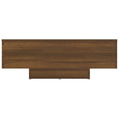vidaXL barna tölgy színű szerelt fa dohányzóasztal 85 x 55 x 31 cm