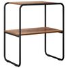 vidaXL Konzolasztal Antik Fa 80 x 42,5 x 70 cm Szerelt Fa