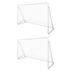 vidaXL 2 db ac&eacute;l focikapu h&aacute;l&oacute;val 240 x 90 x 150 cm