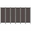 vidaXL antracitsz&uuml;rke 6 paneles parav&aacute;n 300 x 180 cm