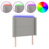vidaXL vil&aacute;gossz&uuml;rke sz&ouml;vet LED-es fejt&aacute;mla 103x16x118/128 cm