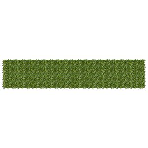 vidaXL Erk&eacute;ly k&eacute;pernyő levelekkel Z&ouml;ld &eacute;s S&aacute;rga 500 x 100 cm