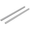vidaXL Menetes Rudak 2 db Ez&uuml;st M6 x 120 mm F&eacute;m