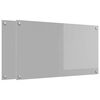 vidaXL Konyhai h&aacute;tfal 2 db Vil&aacute;gossz&uuml;rke 90 x 50 cm edzett &uuml;veg