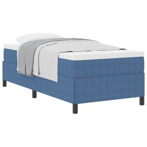 vidaXL Boxrug&oacute;s &aacute;gy K&eacute;k 90 x 190 cm B&aacute;rsonyos sz&ouml;vet